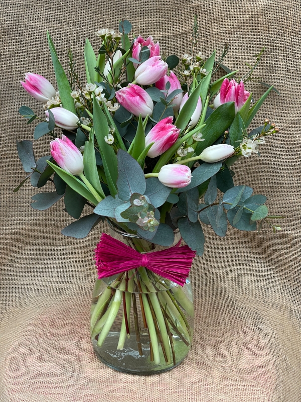 Tulips in Vase