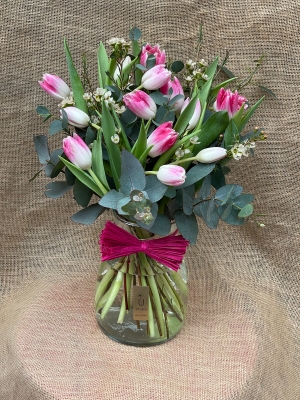 Tulips in Vase