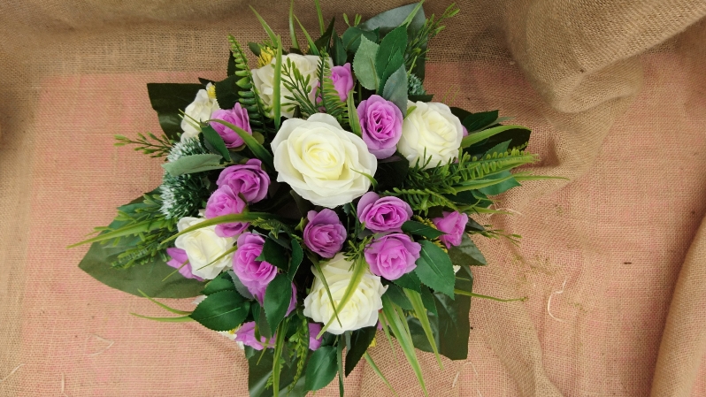 Silk Posy Mauve