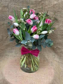 Tulips in Vase